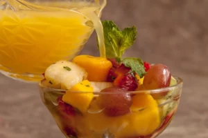 Salada de frutas para 30 convidados